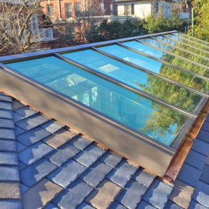 Наклонный противопожарный витраж / серия FRM7206