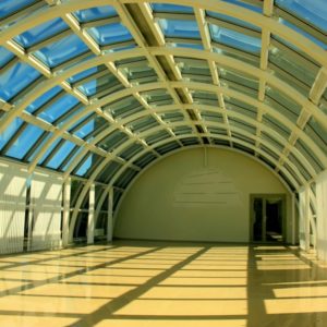 Противопожарный витраж для атриума / серия FRM7361